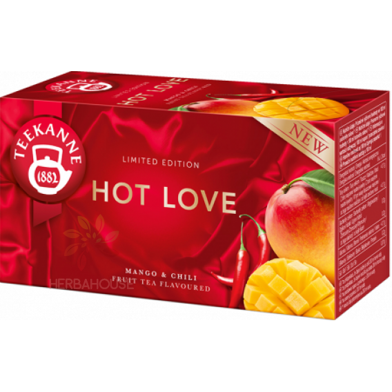 Obrázok pre Teekanne Hot Love ovocno-bylinný čaj Mango a chilli (20ks)
