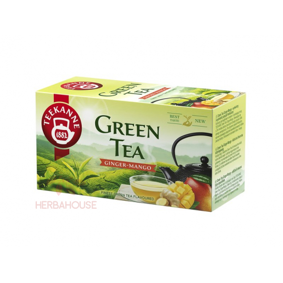 Obrázok pre Teekanne Zelený čaj s príchuťou zázvoru a manga (20ks)