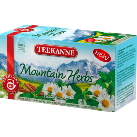 Obrázok pre Teekanne Mountain Herbs bylinný čaj horské byliny (20ks)