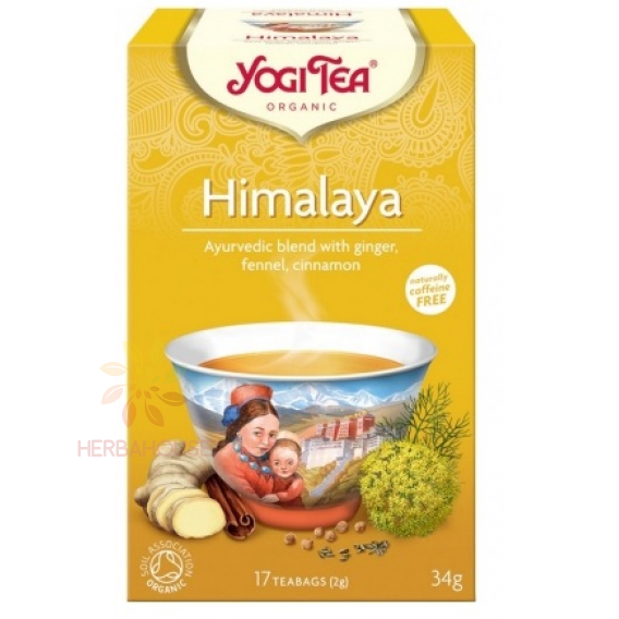 Obrázok pre Yogi Tea® Bio Ajurvédsky čaj Himalaya (17ks) 