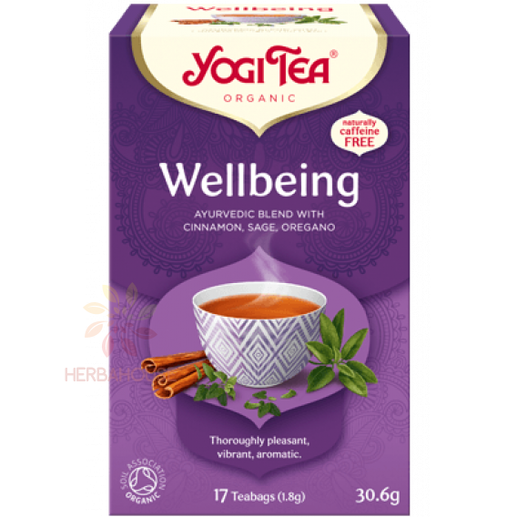 Obrázok pre Yogi Tea® Bio Ajurvédsky Čaj na pohodu (17ks) 