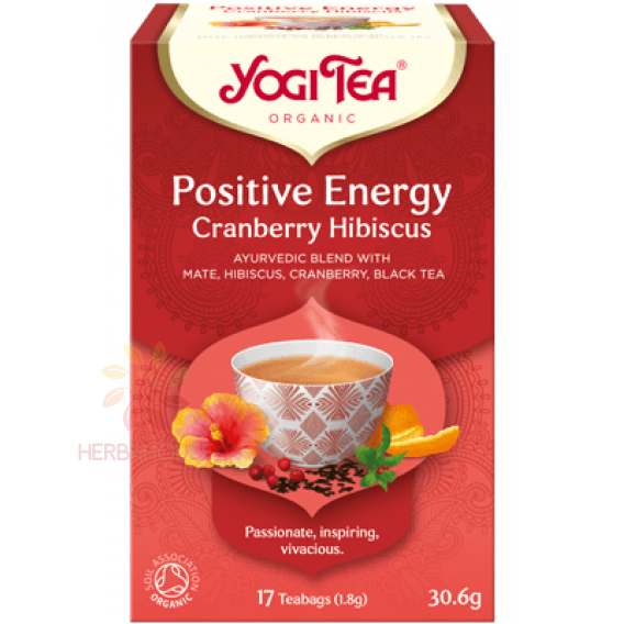 Obrázok pre Yogi Tea® Bio Ajurvédsky Čaj Pozitívna energia (17ks) 