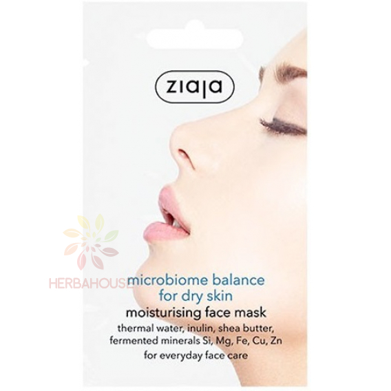 Obrázok pre Ziaja Microbiome Balance krémová hydratačná pleťová maska (7ml)