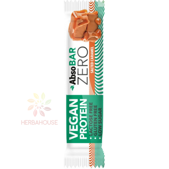 Obrázok pre AbsoRice AbsoBar Zero Proteínová tyčinka Slaný karamel (40g)