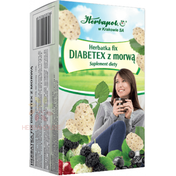 Obrázok pre Herbapol Diabetex bylinný čaj pre diabetikov (20ks)