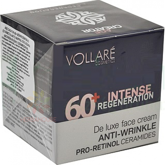 Obrázok pre Vollare Age Protector 60+ regeneračný pleťový krém s retinolom a ceramidmi (50ml)