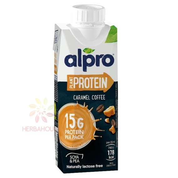 Obrázok pre Alpro Plant Protein sójový karamelovo-kávový nápoj (250ml)