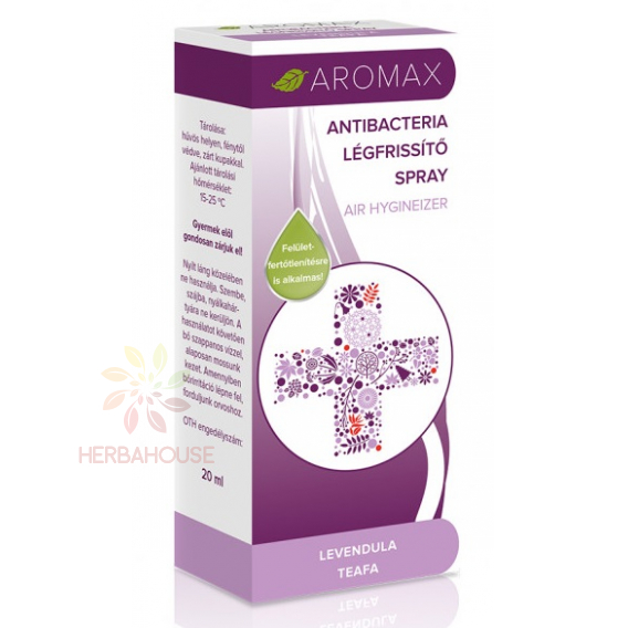 Obrázok pre Aromax Antibacteria Osviežovač vzduchu v spreji Levanduľa a Čajovník austrálsky (20ml)