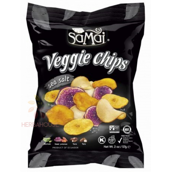 Obrázok pre Samai Rainforest zeleninové chipsy s morskou soľou (57g)