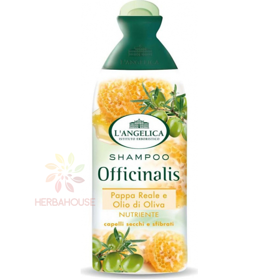 Obrázok pre L´Angelica Bylinný výživový šampón s materskou kašičkou a olivovým olejom (250ml) 
