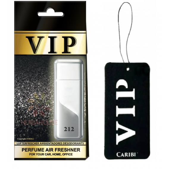 Obrázok pre VIP Air Parfumový osviežovač vzduchu Carolina Herrera 212 VIP Men (1ks)