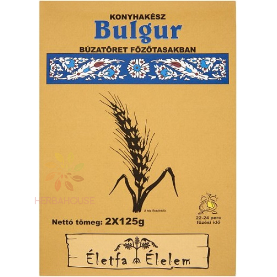 Obrázok pre Életfa Élelem Bulgur vo varných vreckách (2 x 125g)