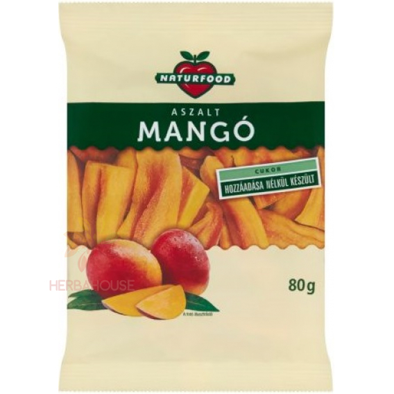 Obrázok pre Naturfood Mango sušené plátky (80g)