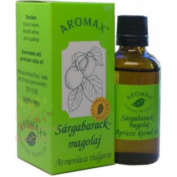 Obrázok pre Aromax Prírodný olej z marhuľových jadier (50ml)