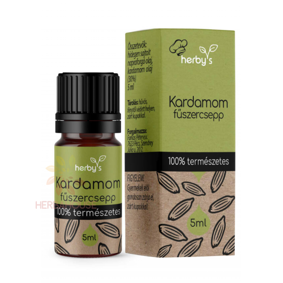 Obrázok pre Herbys Kardamón 100% prírodný esenciálny olej (5ml)