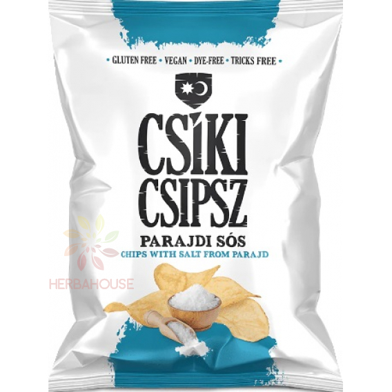 Obrázok pre Csíki Chips Bezlepkové zemiakové chipsy s praidskou soľou (50g)
