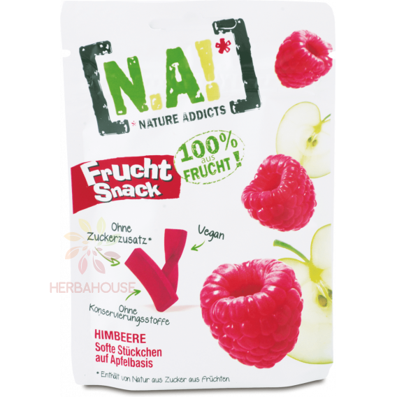 Obrázok pre N.A! Ovocné tyčinky Frucht Snack Jablko-Malina (35g)