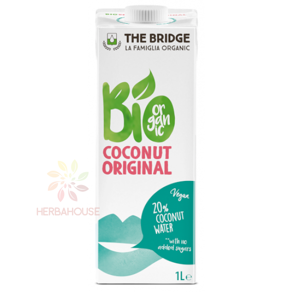 Obrázok pre The Bridge Bio Kokosový nápoj s kokosovou vodou (1000ml)