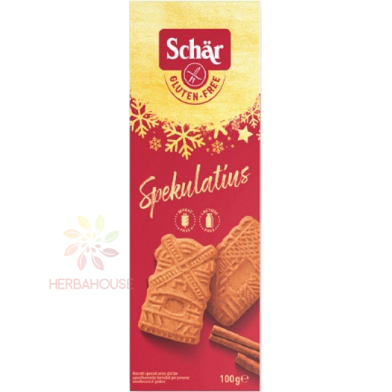 Obrázok pre Schär Spekulatius bezlepkové sušienky škoricové (100g)