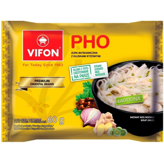 Obrázok pre Vifon Pho Instantná polievka s ryžovými rezancami (60g)