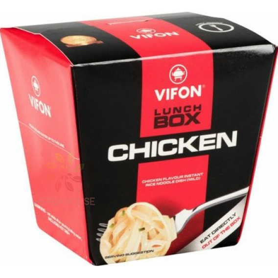 Obrázok pre Vifon Lunch Box Instantné ryžové rezance s kuracou príchuťou (85g)