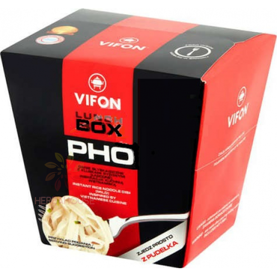 Obrázok pre Vifon Lunch Box Pho Instantné ryžové rezance (85g)