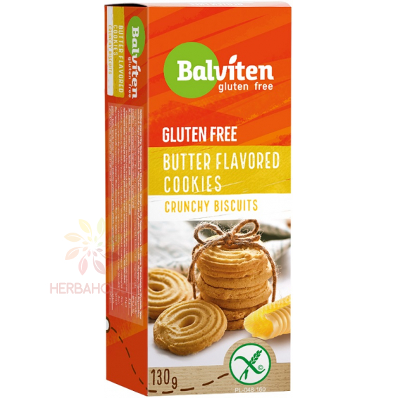 Obrázok pre Balviten Krehké jemné sušienky s maslovou príchuťou (130g)