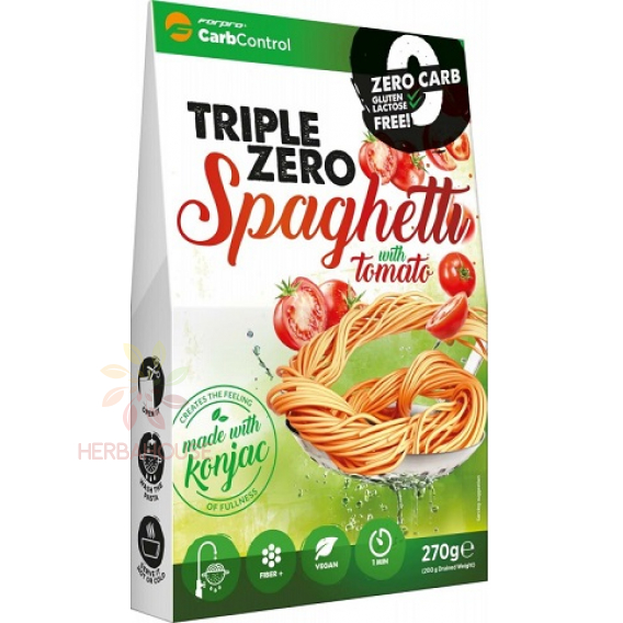 Obrázok pre Forpro Triple Zero Pasta Konjac cestoviny s paradajkami špagety (270g)