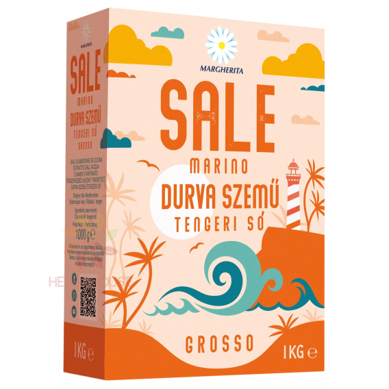 Obrázok pre Cis Margherita Morská soľ hrubá (1000g)