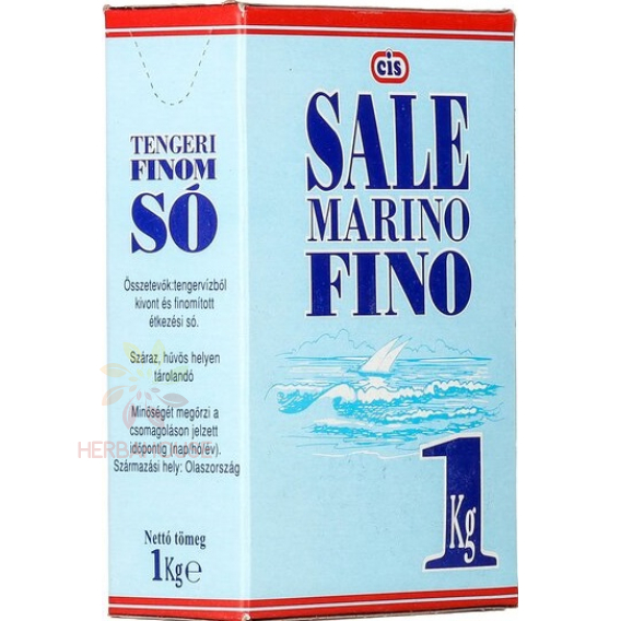 Obrázok pre Cis Margherita Morská soľ jemná (1000g)