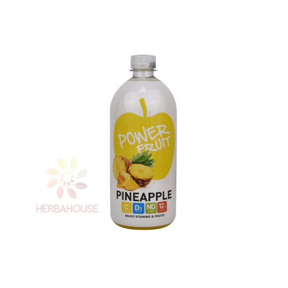 Obrázok pre Power Fruit Nesýtený ovocný nápoj so stéviou ananás-jablko (750ml)