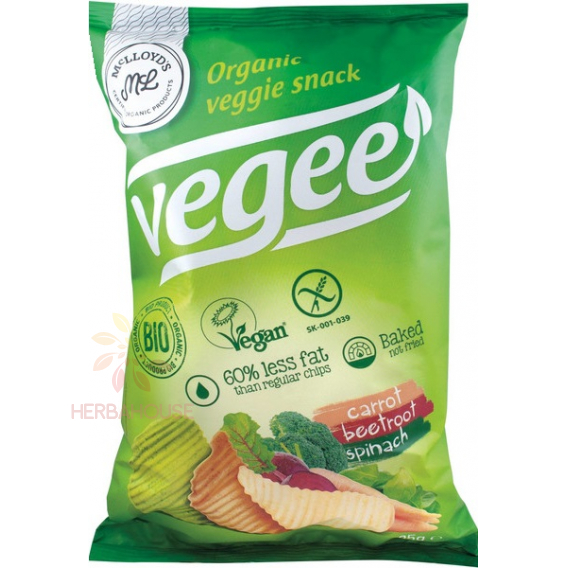 Obrázok pre McLloyd´s Bio Zemiakové chipsy so zeleninou (85g)