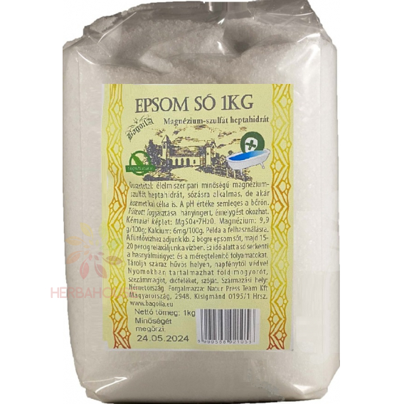Obrázok pre Bagoila Epsomská soľ (horká soľ) (1000g) 