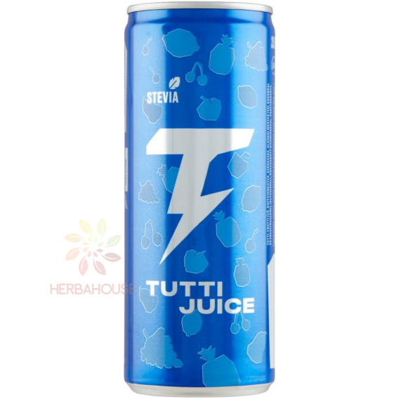Obrázok pre Tutti Juice Mierne sýtený nápoj s príchuťou tutti frutti (250ml)