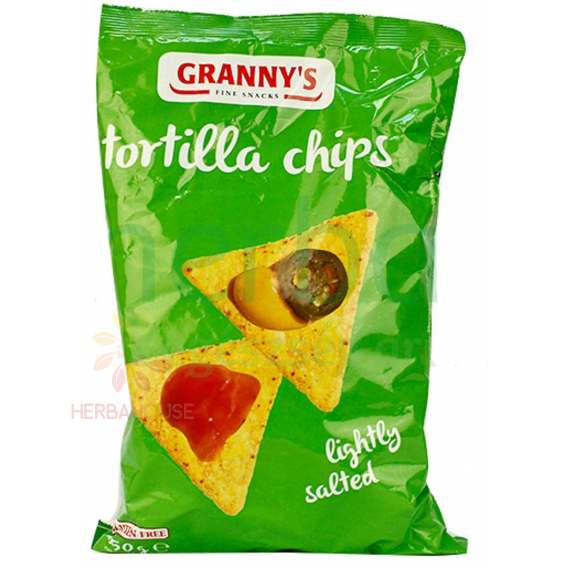 Obrázok pre Granny's Tortilla chips Originál (150g)