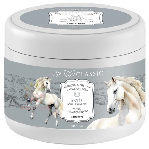 Obrázok pre Charlotte Cosmetic UW Classic Konský balzam aktívny gél s 9 bylinkami (500ml)