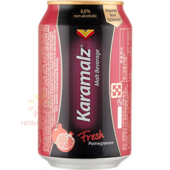 Obrázok pre Eichbaum Karamalz sladový nápoj sýtený s príchuťou granátové jablko (330ml)