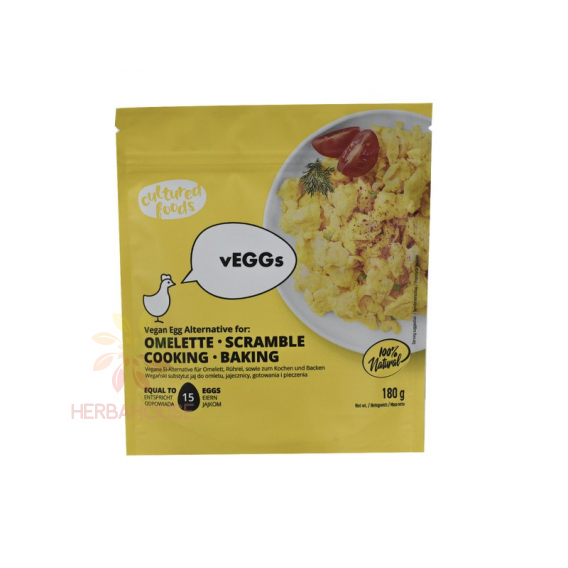 Obrázok pre vEGGs Sušená náhrada vajíčka na omeletu a praženicu (180g)