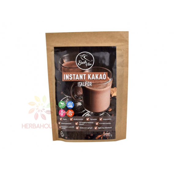 Obrázok pre Szafi Free Bezlepkový Instantný kakaový nápoj v prášku bez pridaného cukru (200g)