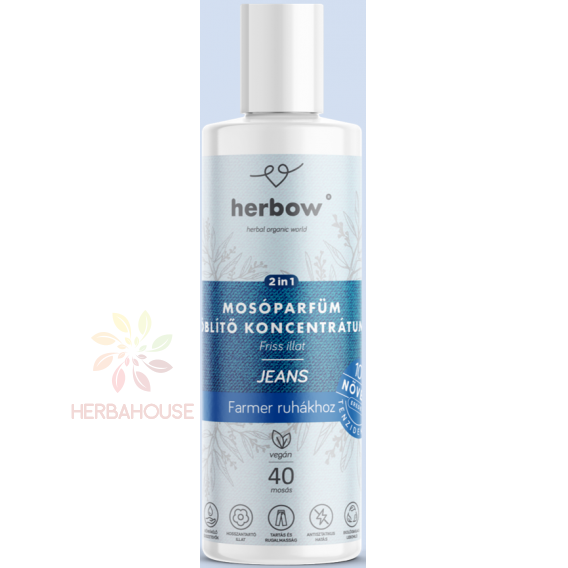 Obrázok pre Herbow 2in1 Jeans Prací parfum - koncentrovaná aviváž Svieža vôňa (200ml)