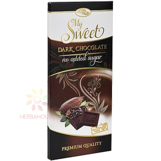 Obrázok pre Microse My Sweet Bezlepková Horká čokoláda bez pridaného cukru (90g)