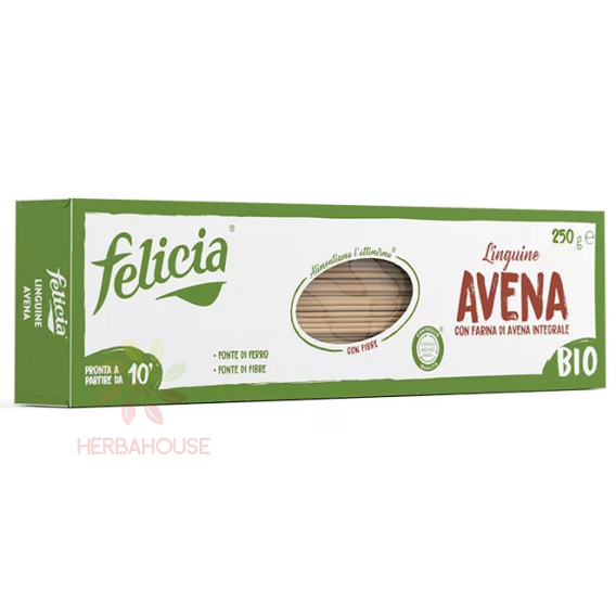 Obrázok pre Felicia Bio Bezlepkové ovsené cestoviny - linguine (250g)