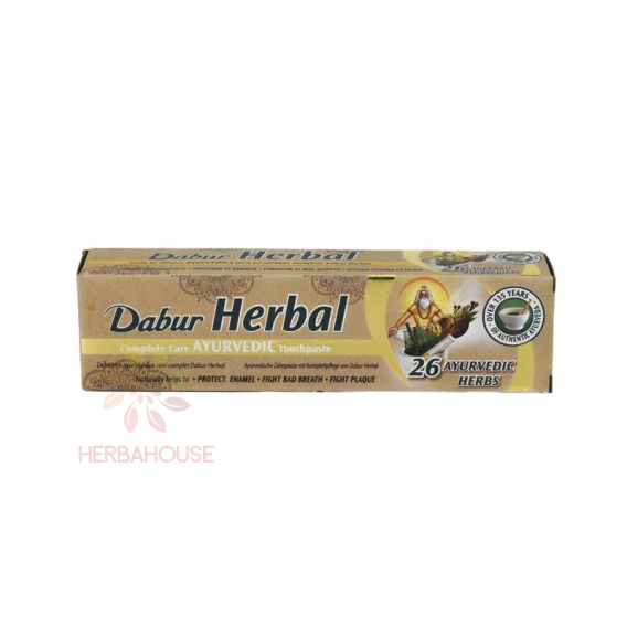 Obrázok pre Dabur Herbal zubná pasta z 26 ajurvédskych bylín (100ml)