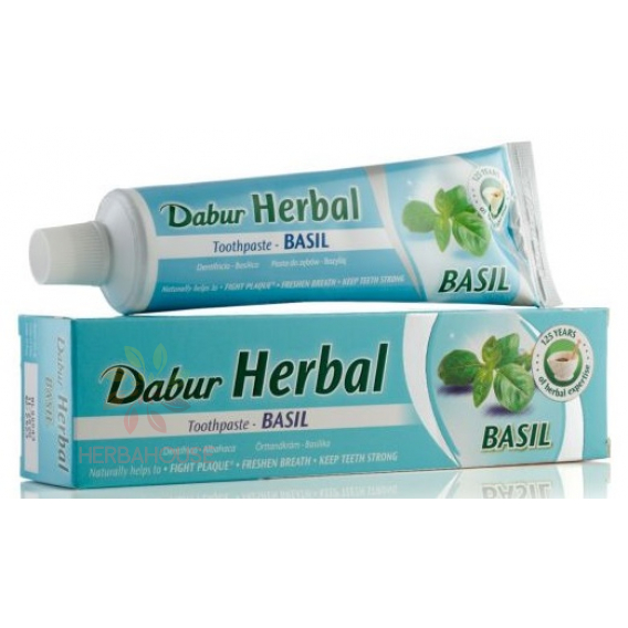 Obrázok pre Dabur Herbal zubná pasta s bazalkou (100ml)