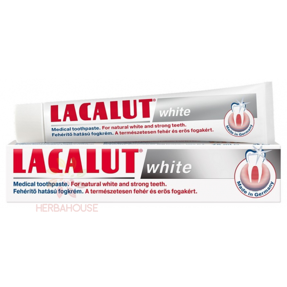 Obrázok pre Lacalut White zubná pasta s bieliacim účinkom (75ml)