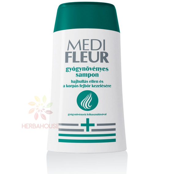 Obrázok pre Medifleur Šampón s liečivými bylinami proti vypadávaniu vlasov a lupinám (200ml)