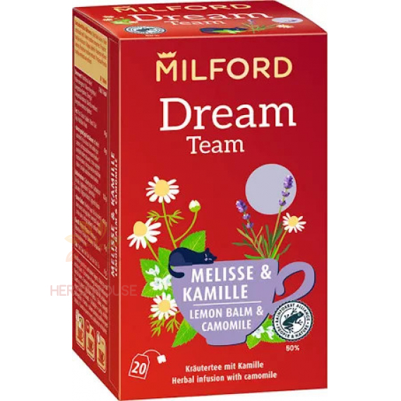 Obrázok pre Milford Dream Team bylinkový čaj mix (20ks)
