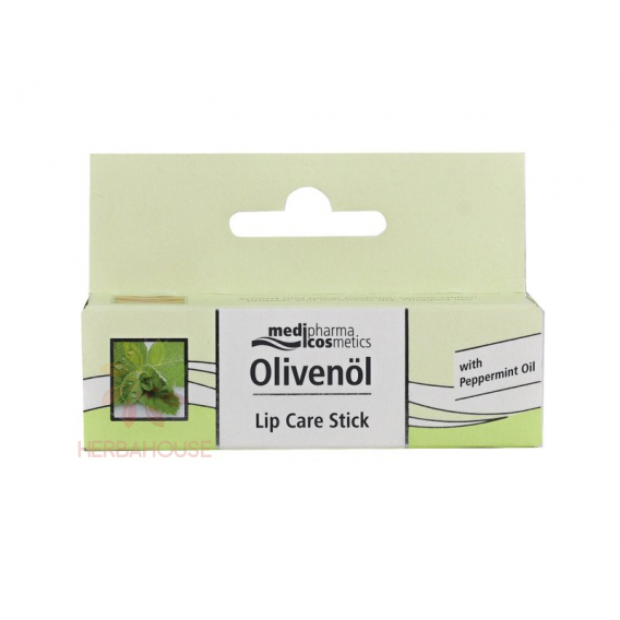 Obrázok pre Olivenöl balzam na pery s mätovým olejom (4,8g)