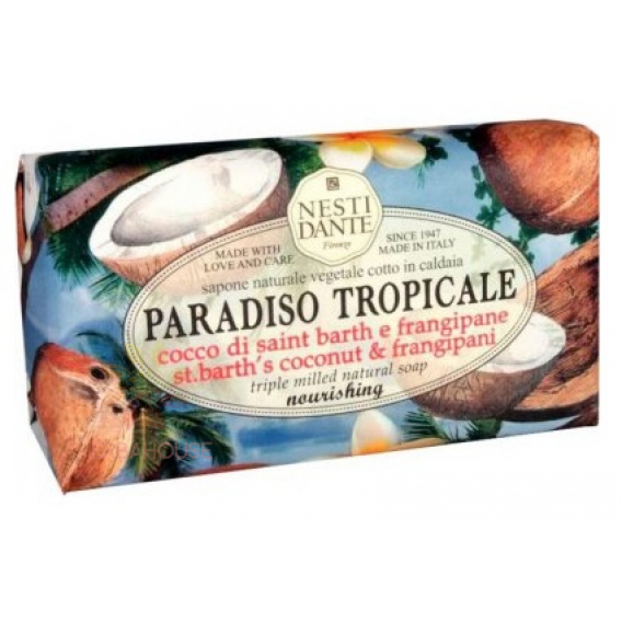 Obrázok pre Nesti Dante Paradiso Tropicale mydlo Kokos a frangipani (250g)