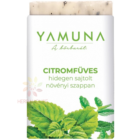 Obrázok pre Yamuna Citrónová tráva mydlo lisované za studena (110g)